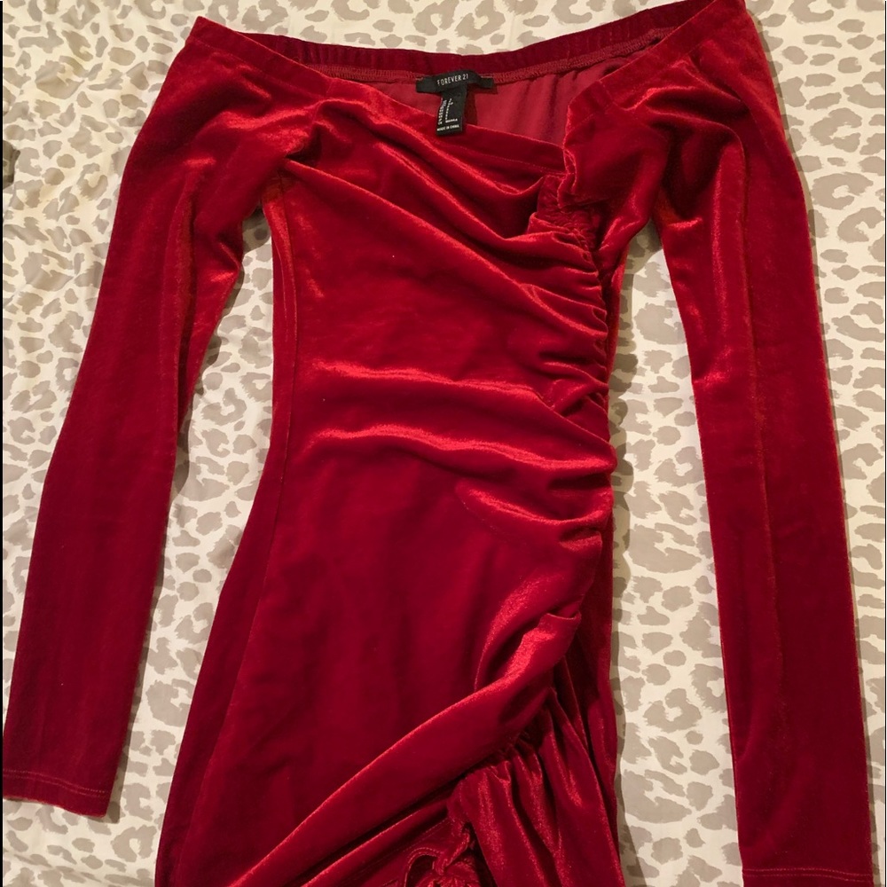 cute red dress from forever 21, size small, worn once